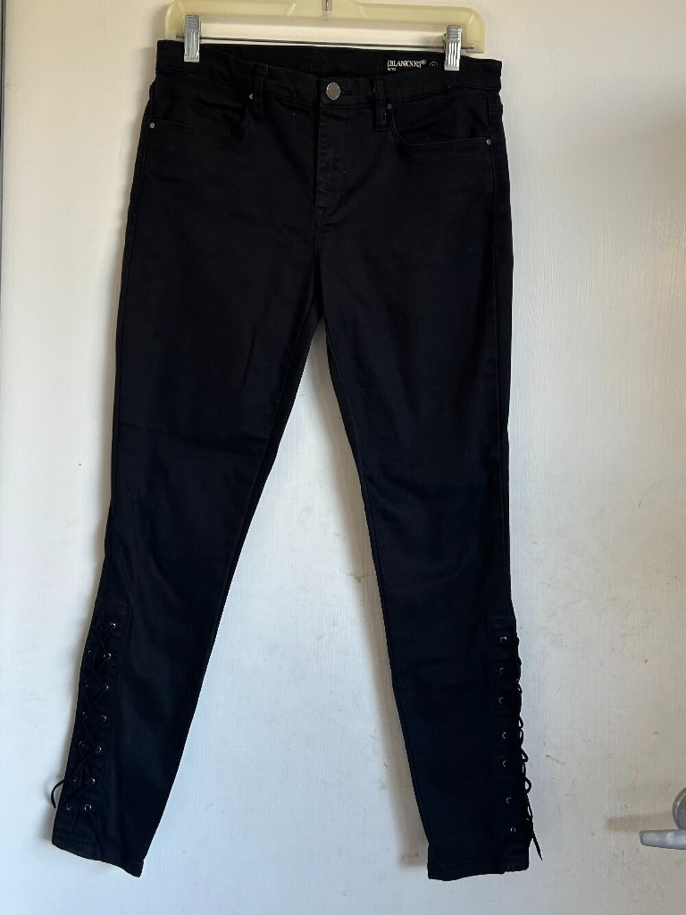 Blank NYC - Black Jeans with Laces
